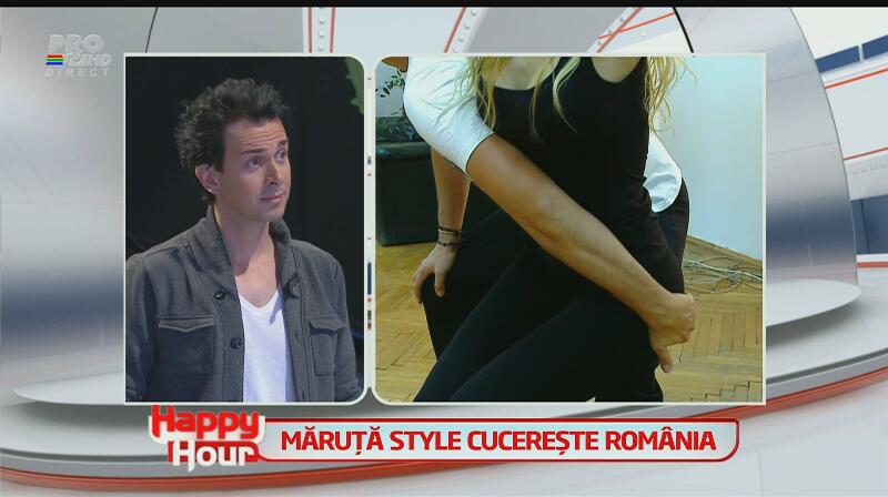 Măruţă, dans cu Bălanca - el cu mâna pe fundul ei, ea cu piciorul unde-l doare mai tare! Uite reacţia lui Keo, dar şi Drăguşancăi!