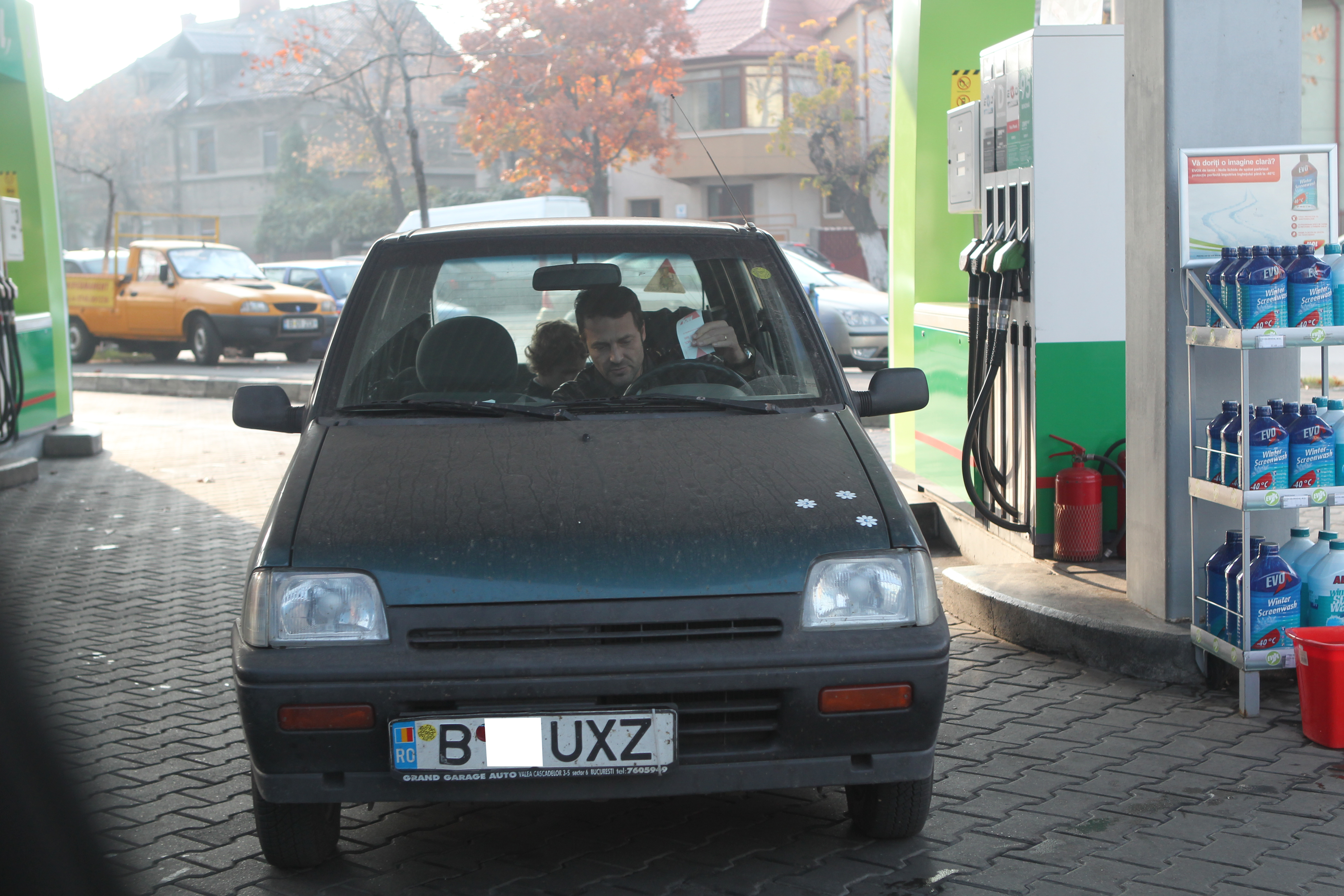 Andrei Aradits isi parcheaza 