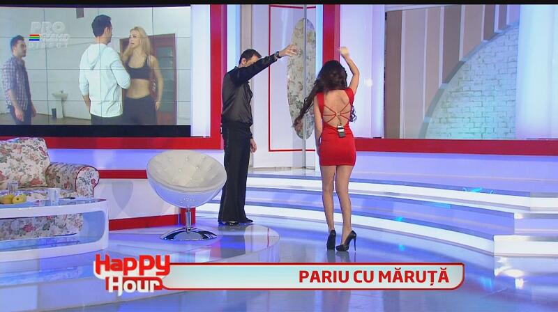 Andreea Tonciu a venit fără chiloţi la