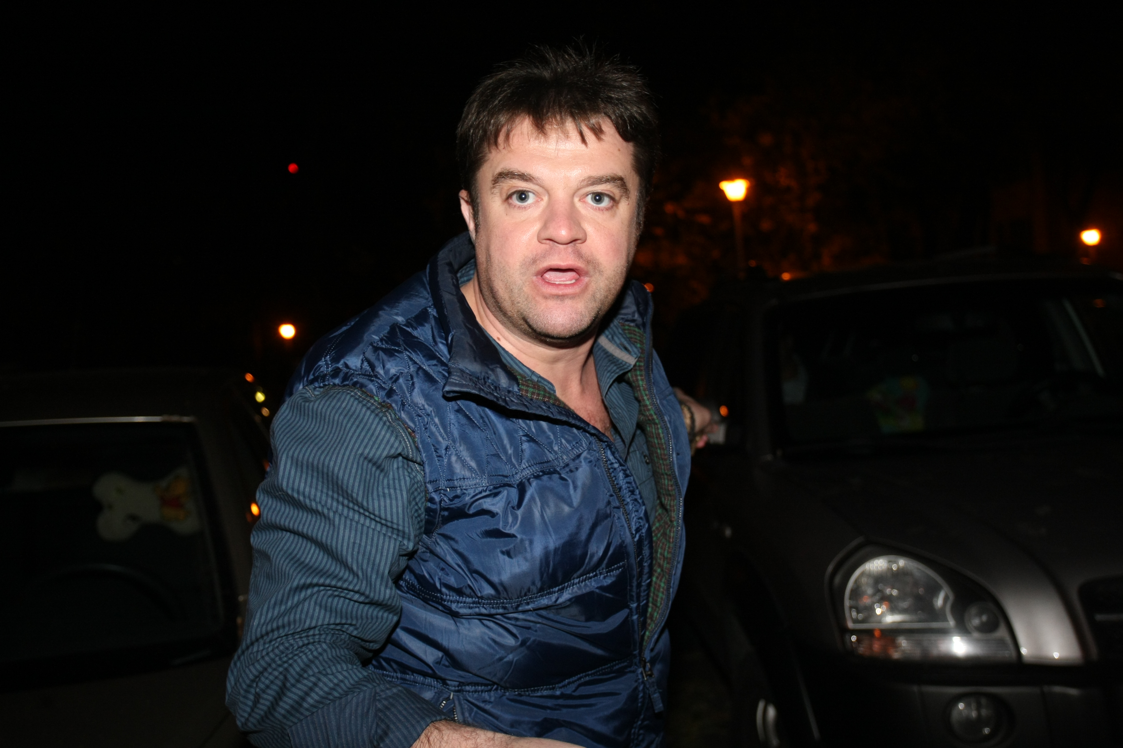 Desi initial a stat de vorba cu paparazzi, in clipa in care a vazut ca aceaswtia se apropie de masina, Duban a devenit foarte nervos