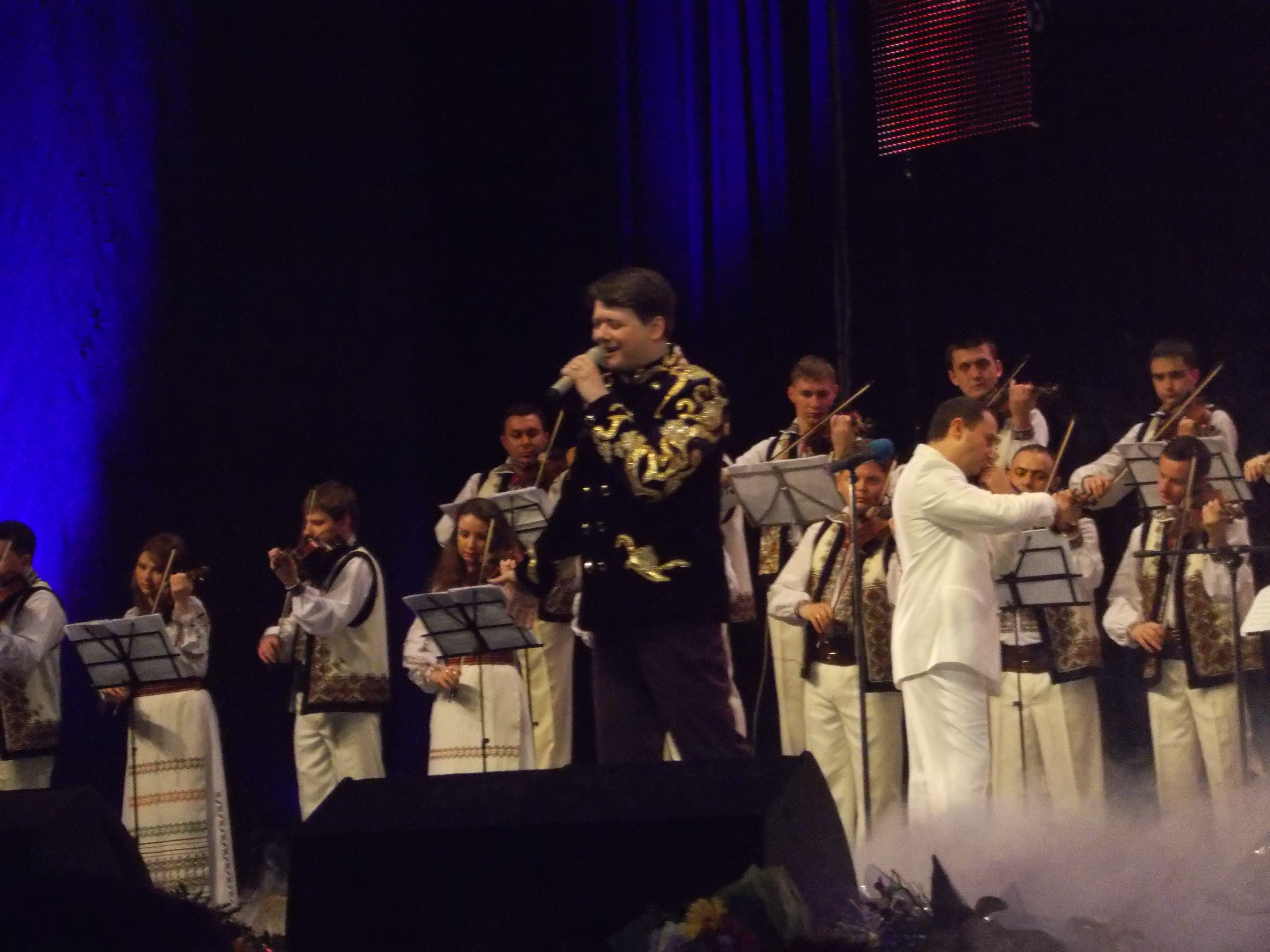 A cincea tinuta a fost compusa dintr-un articol vestimentar brodat ca la casele regale