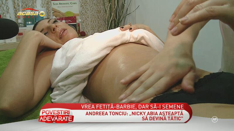 Andreea Tonciu de când e însărcinată se simte