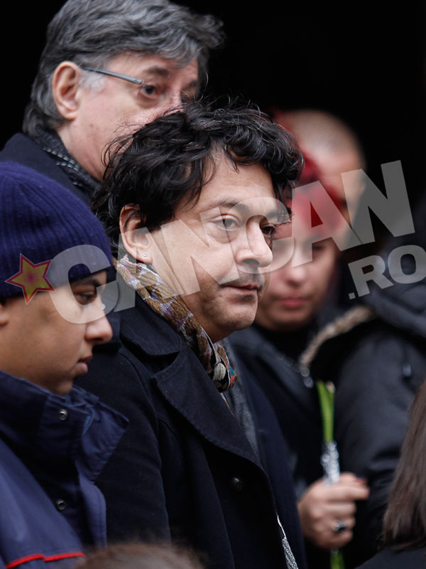 Vedete la înmormântarea lui Şerban Ionescu