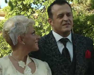 Teo si Constantin Iosef, au facut nunta mare, in vara, pe domeniul Studiourilor de la Buftea