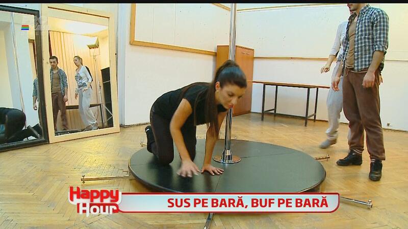 Andreea Tonciu, chinuită de repetiţiile pentru dansul la bară: