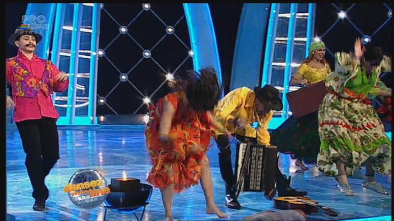 Diana şi Max, dans ţigănesc mai ceva ca-n şatră! Diana şi-a pus poalele-n cap ca o adevărată pirandă!