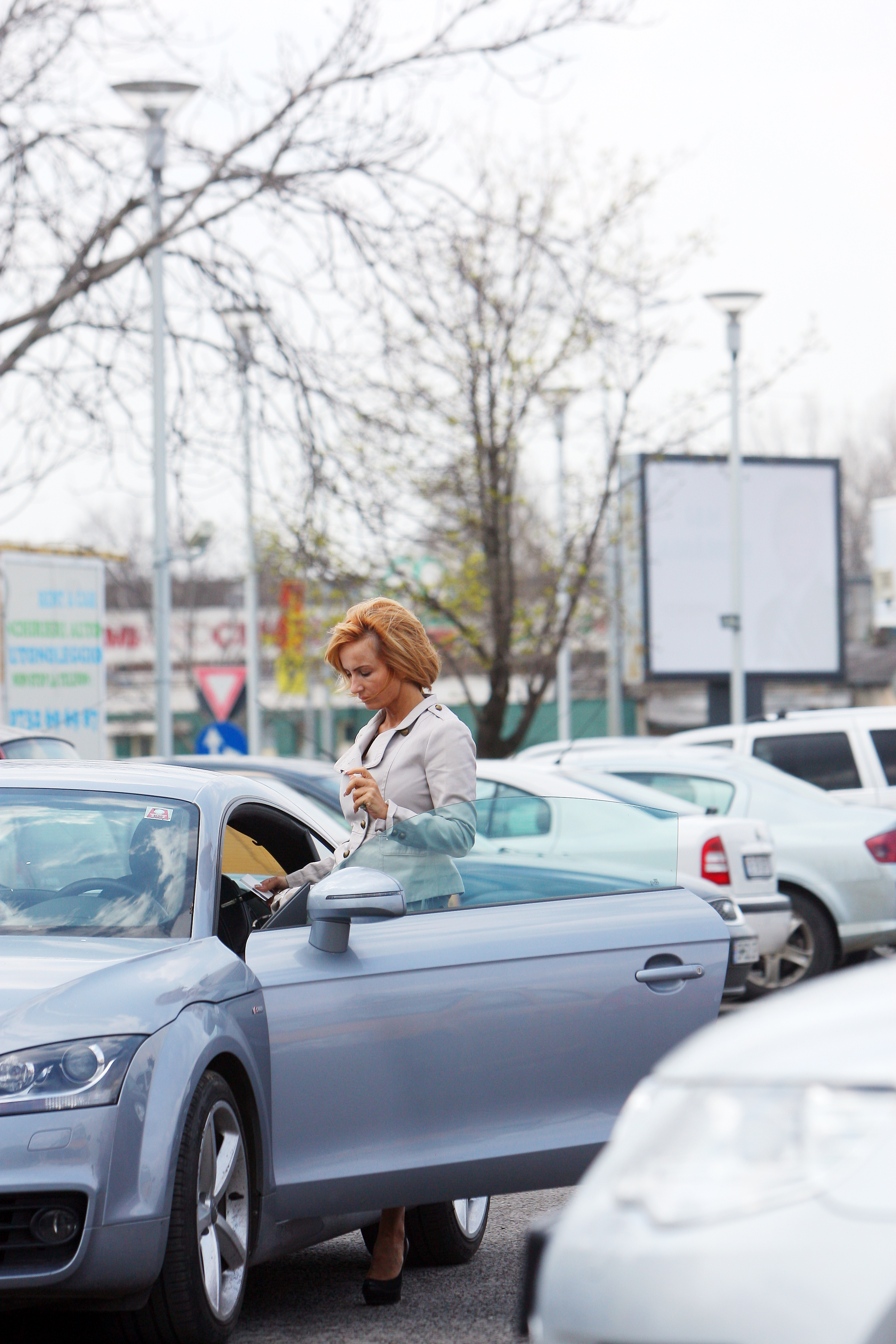 Constienta ca nu mai arata ca la 20 de ani, Daniela Gyorfi iese rar pe strada, nemachiata