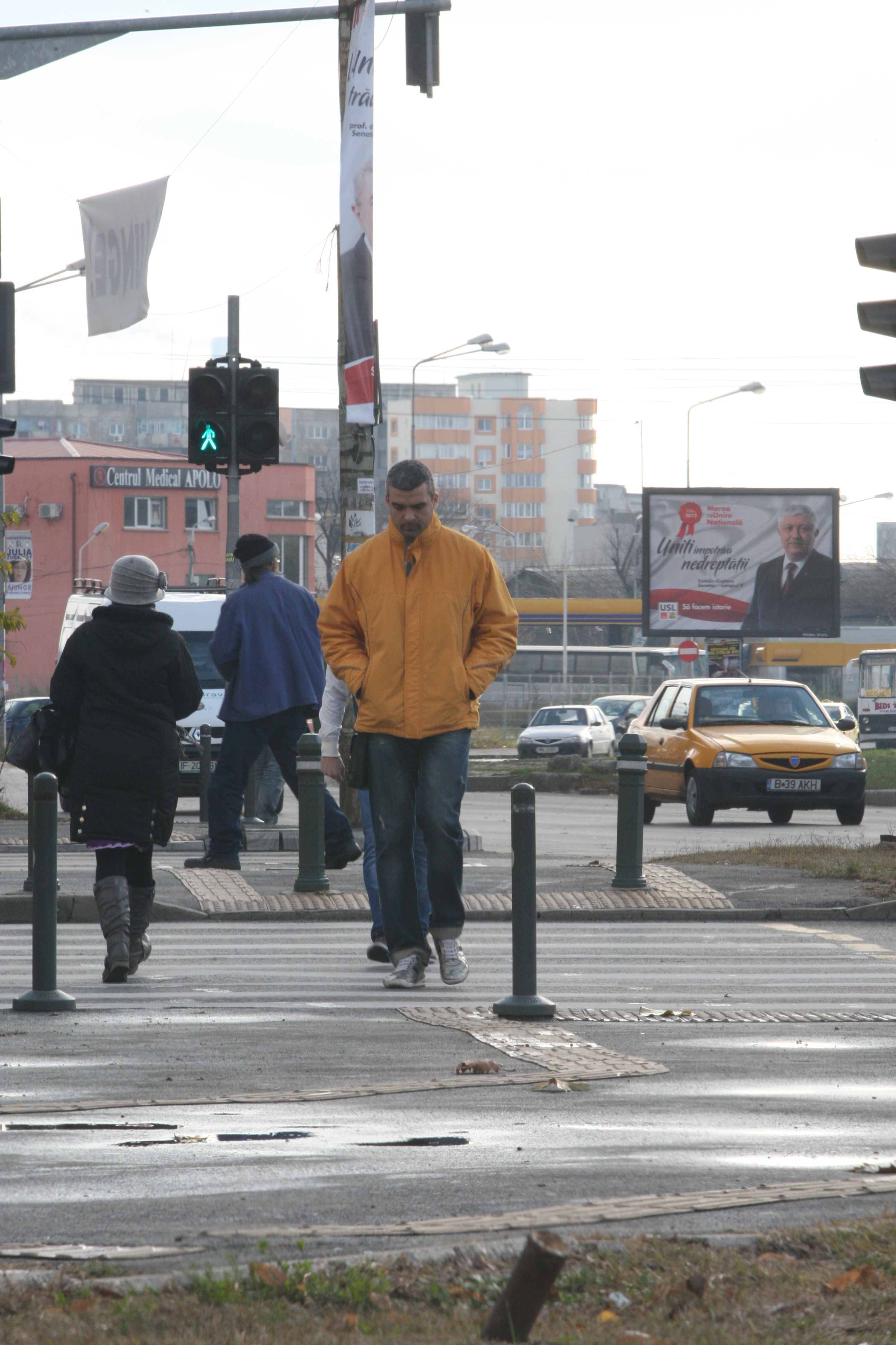 Ganditor, Temisan se plimba pe strazile din Bucuresti