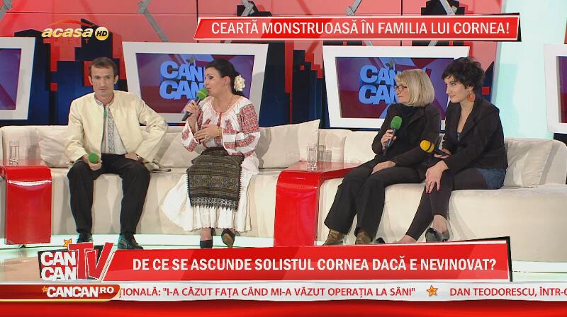 Declaraţiile fascinante ale lui Cornea, la CANCAN TV: