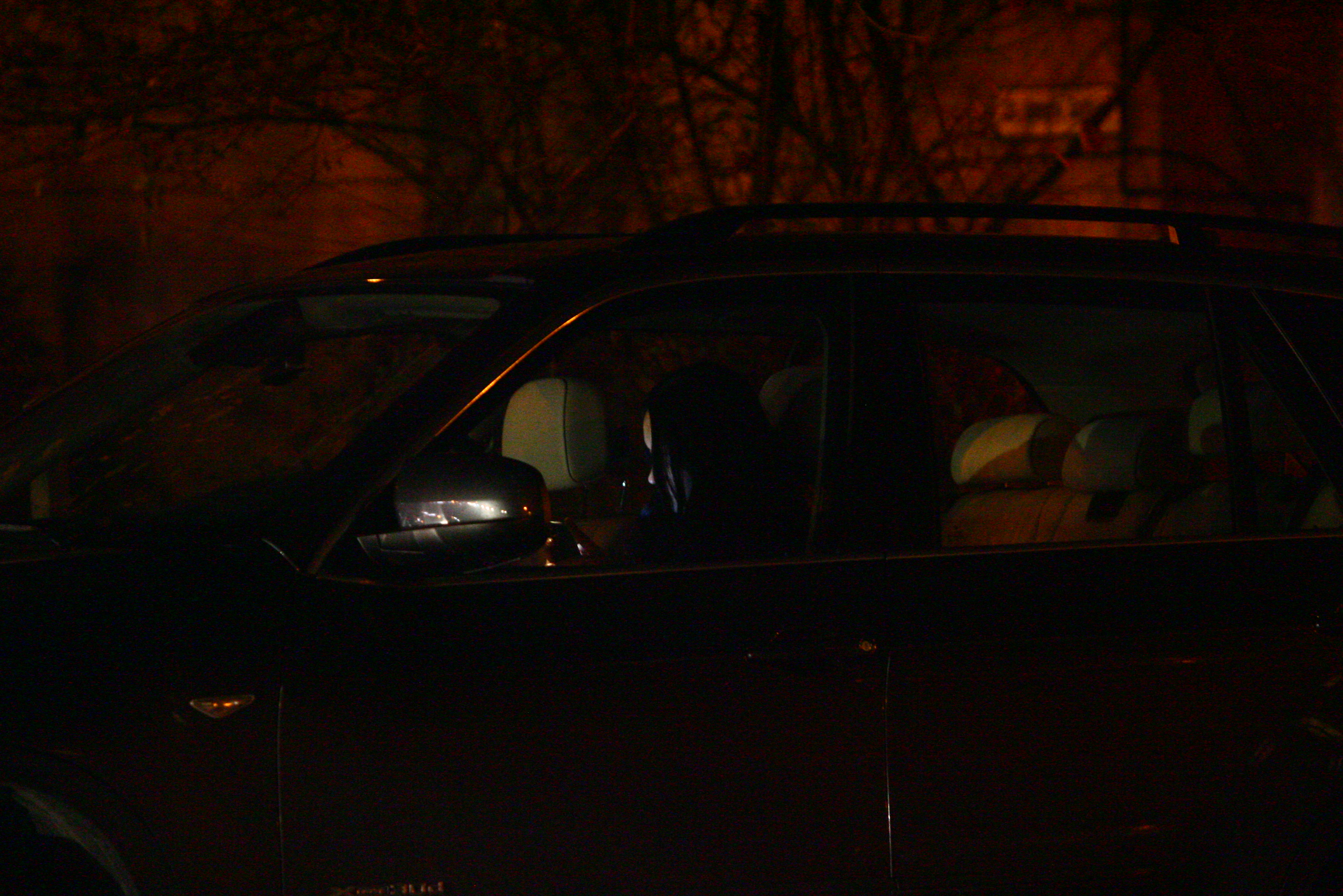 Zana a incercat sa-si rezolve problemele in masina, inainte de a ajunge acasa