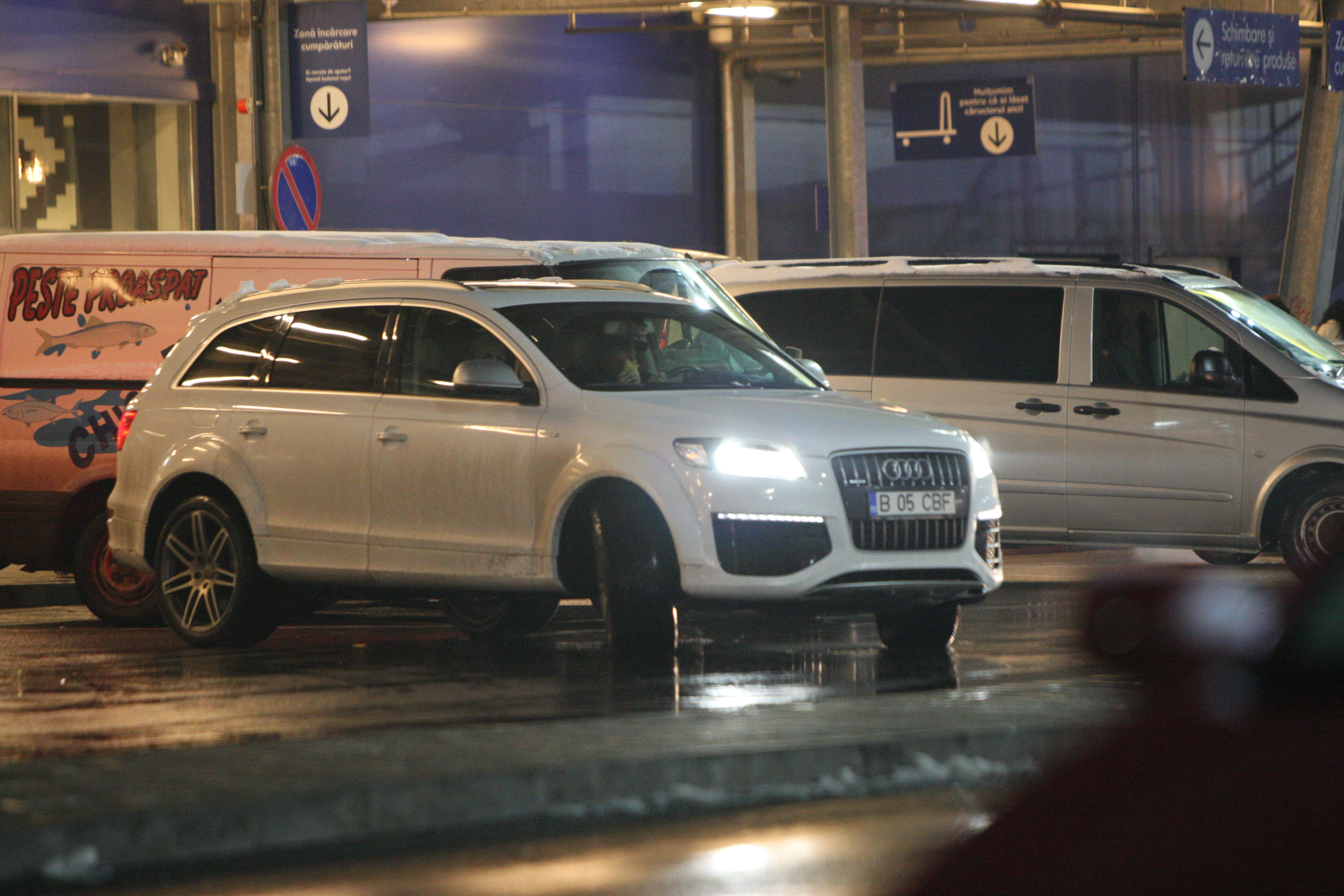 Al treilea a fost dat gata in parcare