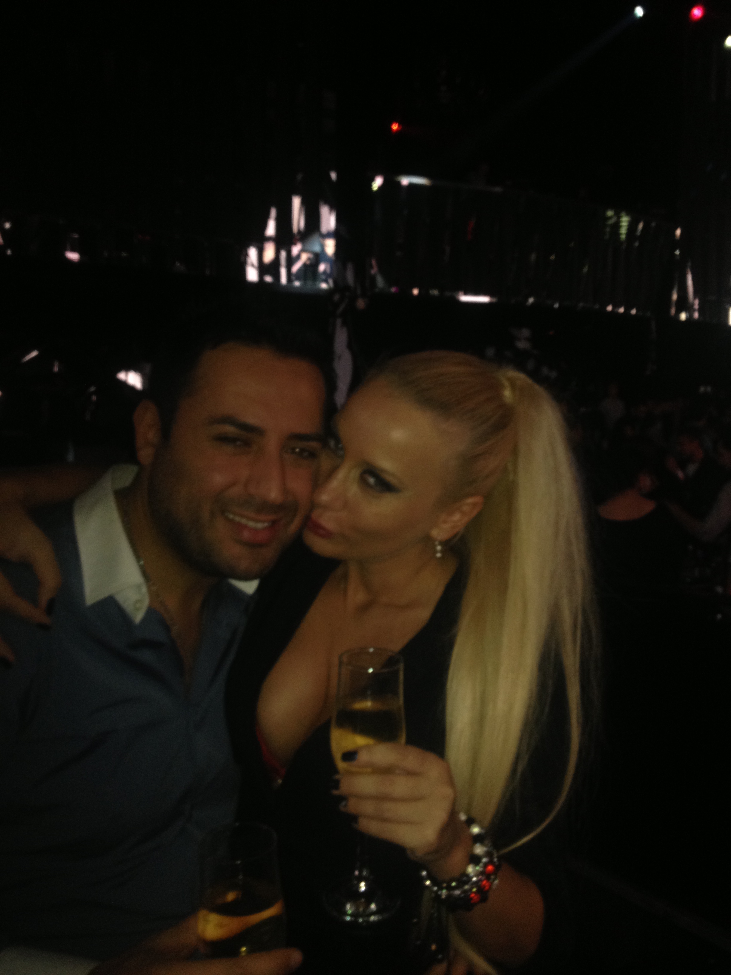 Nici cu Adrian Olteanu, blonda nu a avut prea mare noroc