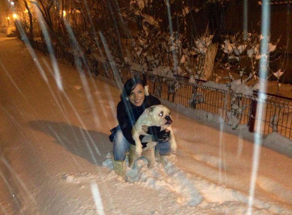 Sorana Darclee se bucură nespus de zăpădadă! Uite ce te sfătuieşte pe această vreme!