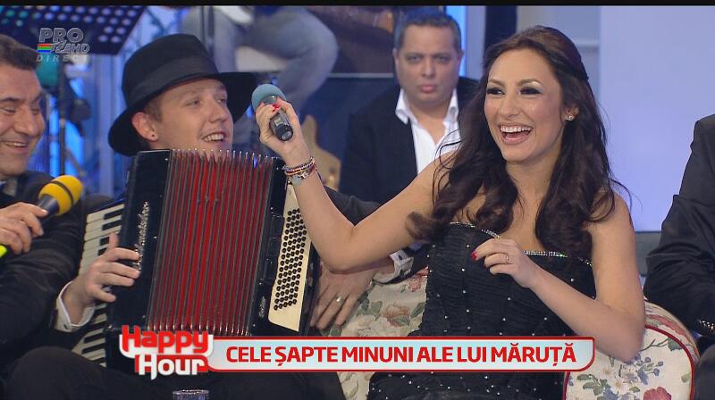 Andra Măruţă, show a la Viorica de la Clejani! Săndel, fratele ei, mai ceva ca Adi Minune!