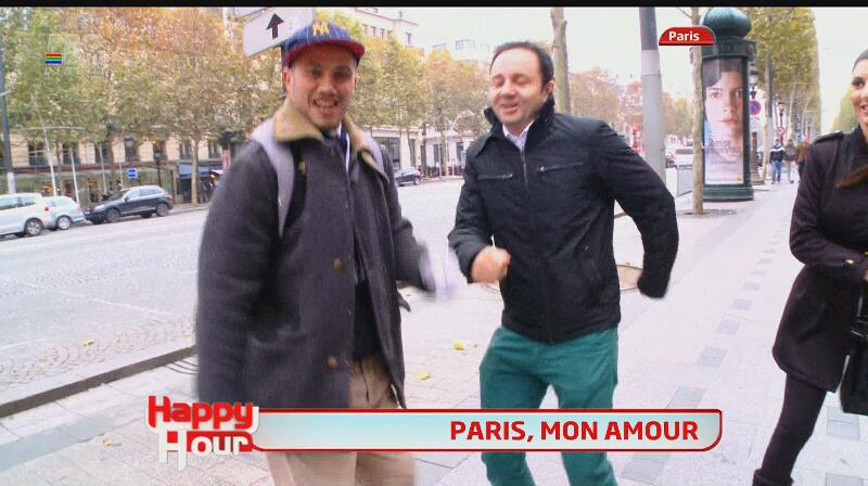 Tonciu şi Măruţă la Paris, distracţie de zile mari! Cătălin a dansat în plină stradă, iar Andreea s-a luat la harţă! Află de ce!