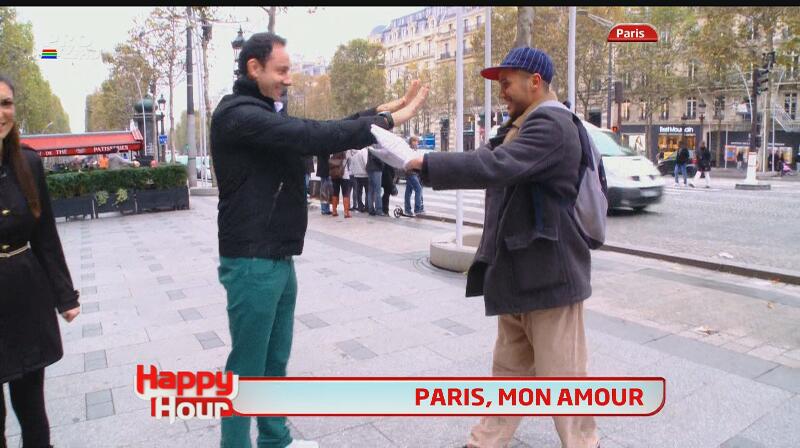 Tonciu şi Măruţă la Paris, distracţie de zile mari! Cătălin a dansat în plină stradă, iar Andreea s-a luat la harţă! Află de ce!