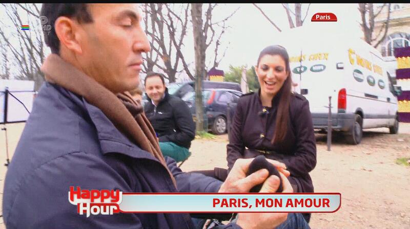 Tonciu şi Măruţă la Paris, distracţie de zile mari! Cătălin a dansat în plină stradă, iar Andreea s-a luat la harţă! Află de ce!