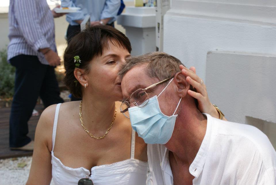 Iuliana Moise a avut grija de sotul ei in toata perioada spitalizarii si recuperarii