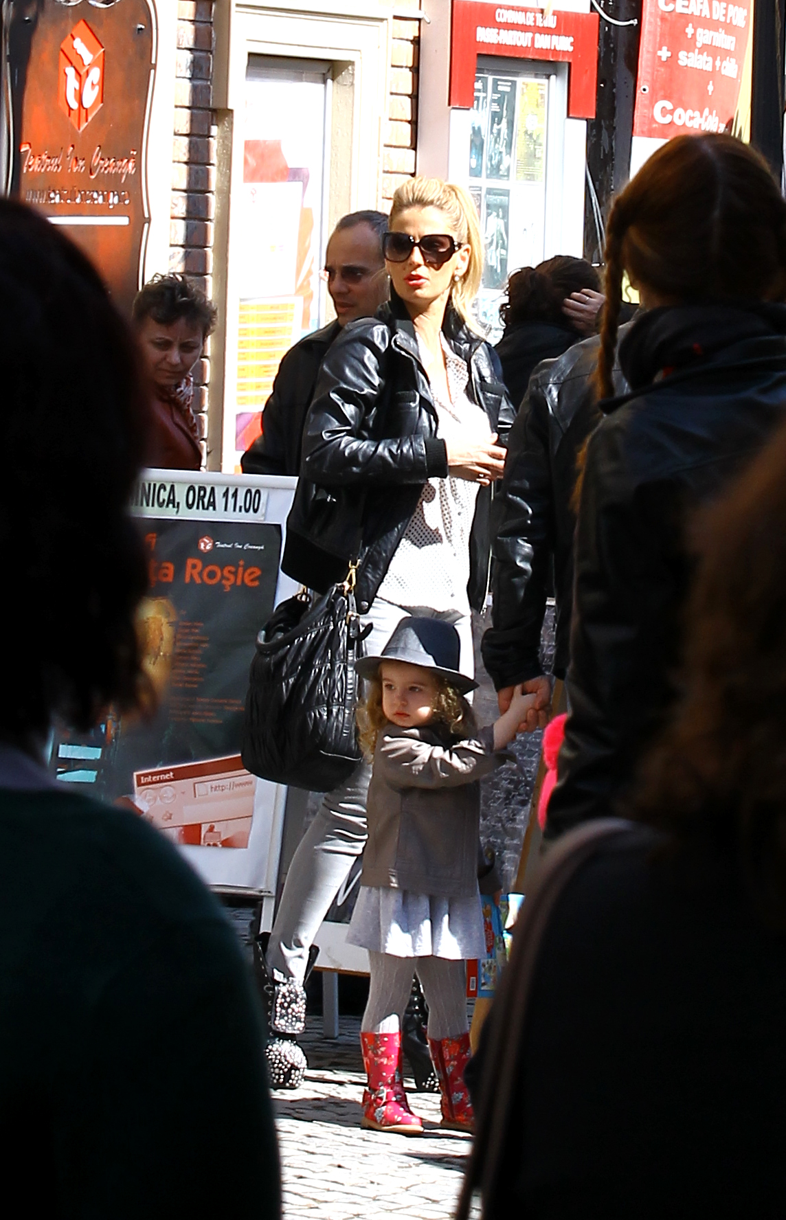 Andreea Banica si Maria Sofia, fiica sa