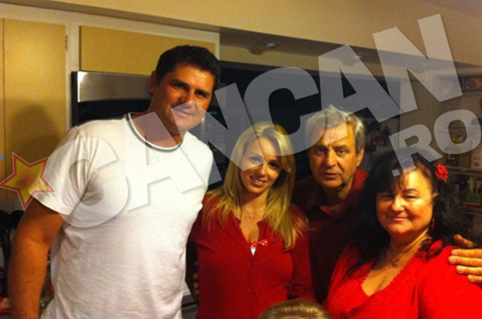 Catrinel şi Gabi Trifu, la aniversarea tatălui ei