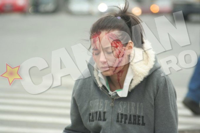 Laura a petrecut cateva ore la machiaj