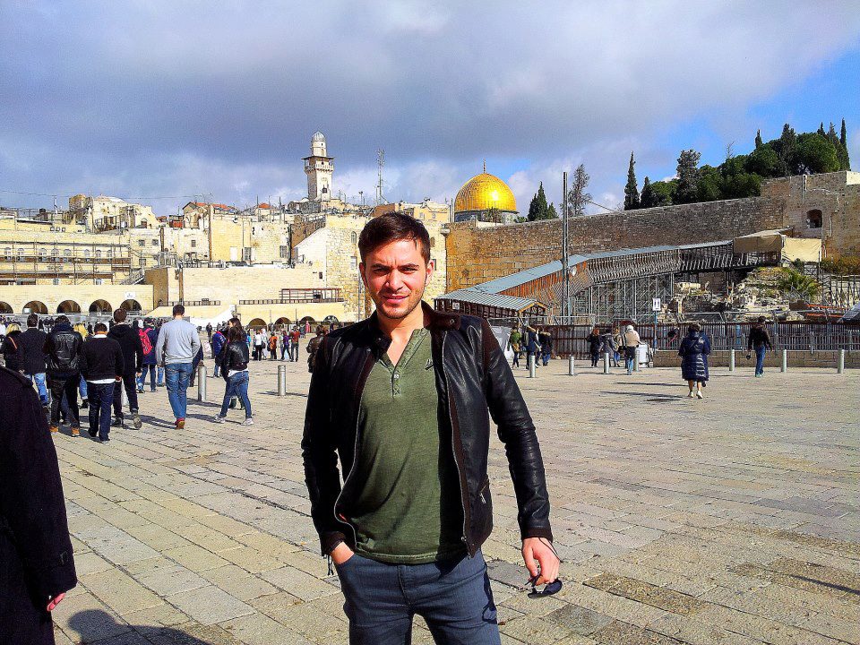 Artistul a vizitat israelul dupa concertul pe care l-a sustinut