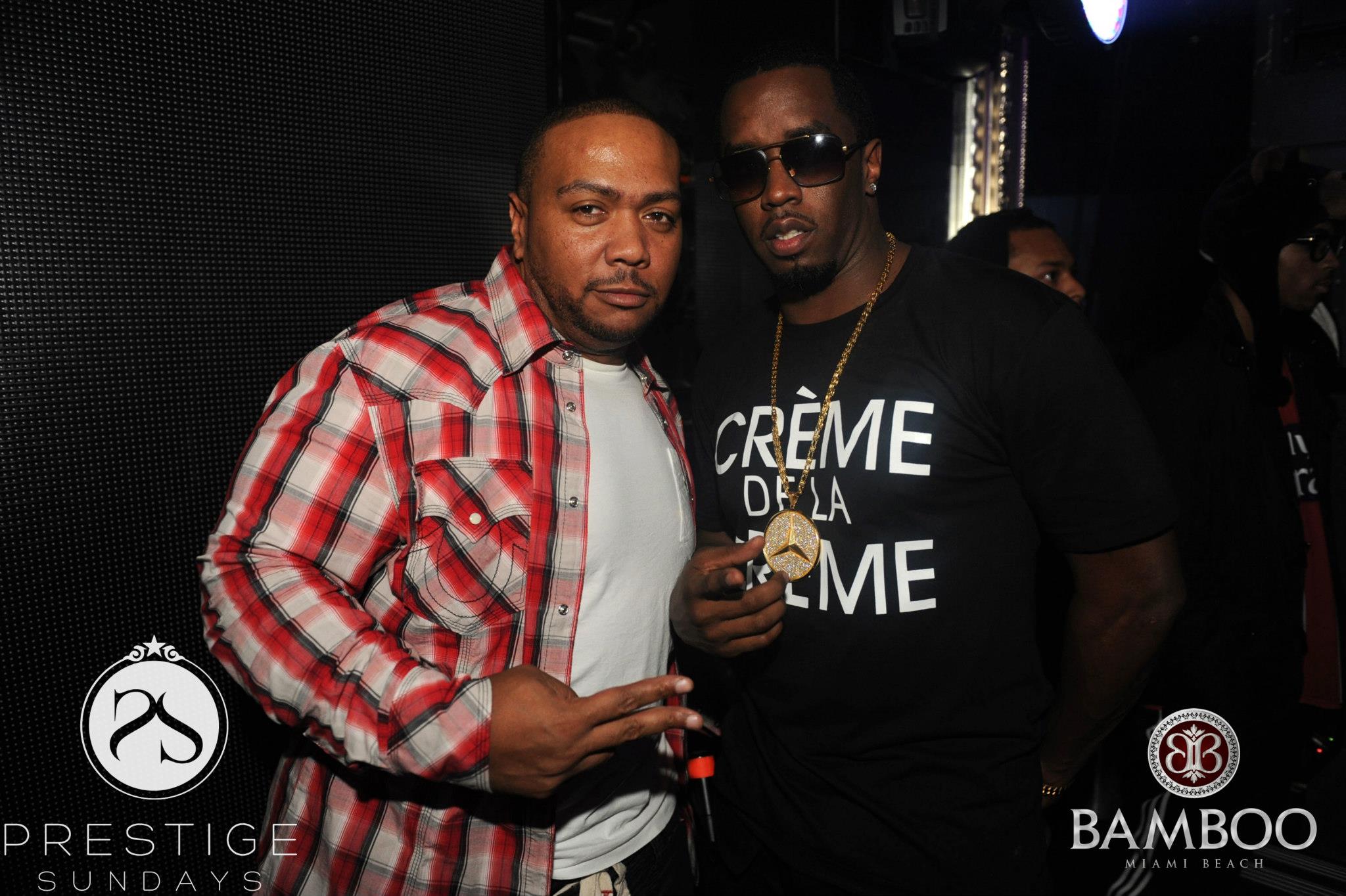 Puff Daddy si Timberland se distreaza impreuna