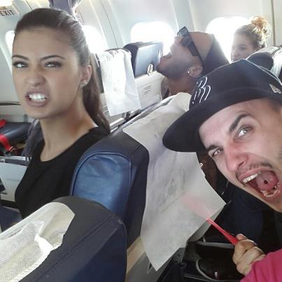 Antonia si Velea au zburat impreuna catre Arad