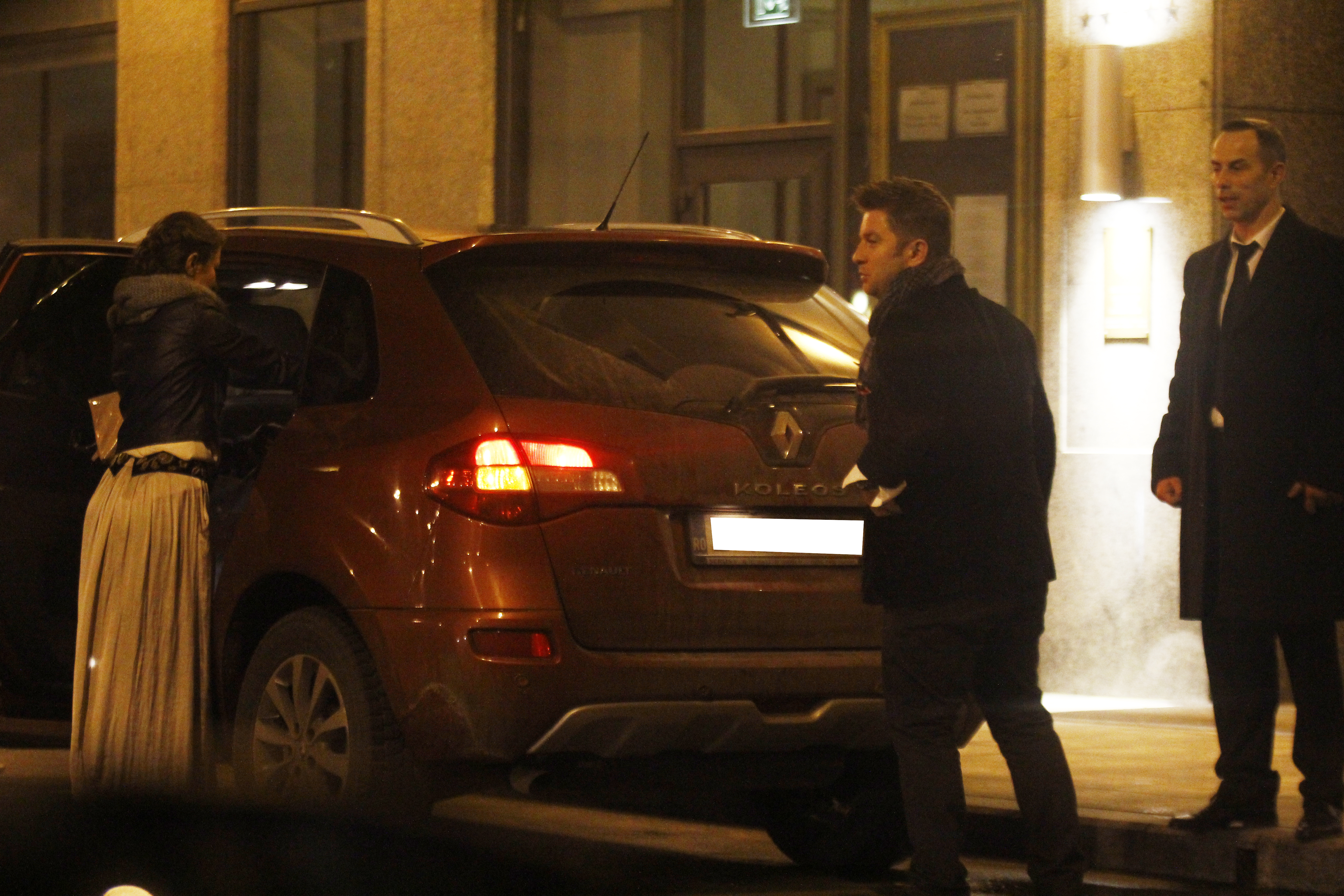 Pavel impreuna cu sotia a participat la botezul ficei lui Horia Brenciu