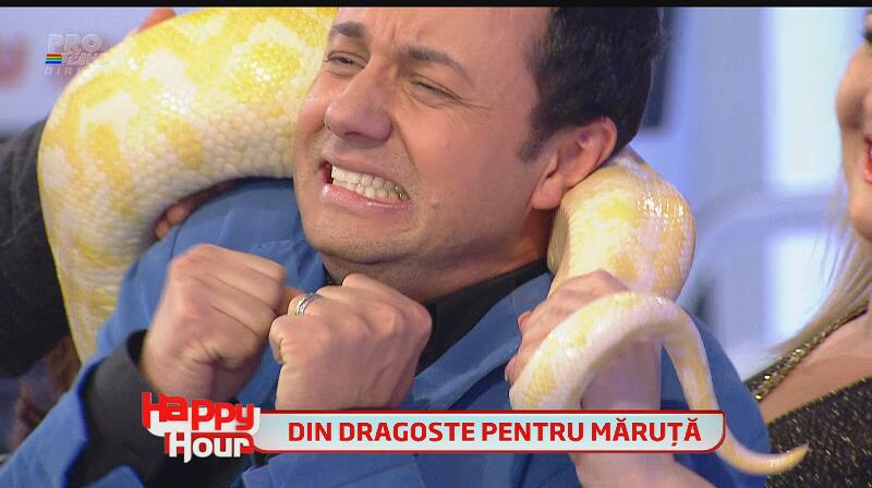 Nebunie de ziua de naştere a lui Măruţă! Vezi ce surprize a primit a primt moderatorul de la vedete!