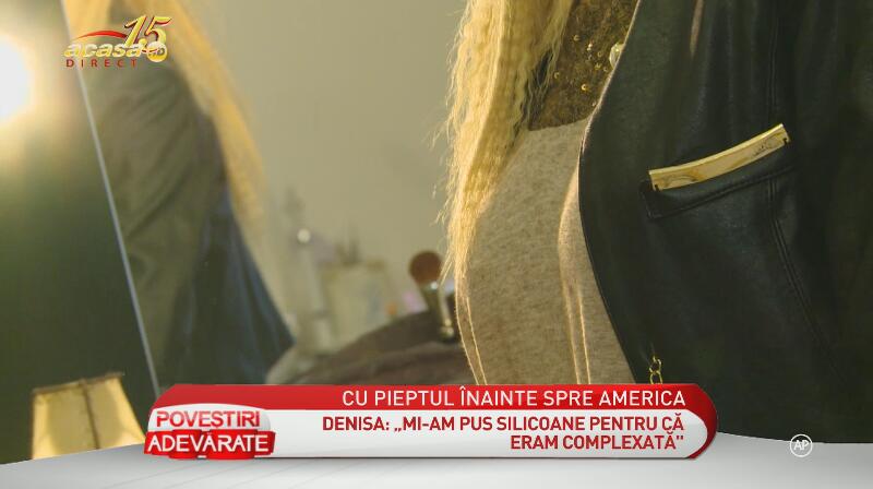 Denisa lui Salam mărturiseşte că este virgină şi că şi-a pus silicoane: