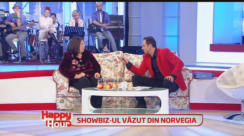 Doamna Bamboi, mesaje emoţionante pentru Andreea Marin şi Ştefan Bănică Jr., la Happy Hour: