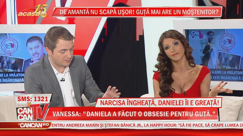 Amanta lui Guţa e impotriva orgiilor: