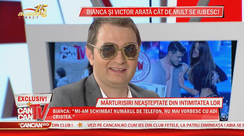 Bianca şi Victor Slav, cei mai simpatici tocilari din showbiz! Uite-i cât sunt de drăguţi împreună, cu ochelari de vedere!