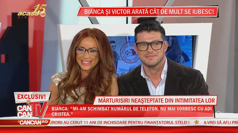 Bianca şi Victor Slav, cei mai simpatici tocilari din showbiz! Uite-i cât sunt de drăguţi împreună, cu ochelari de vedere!