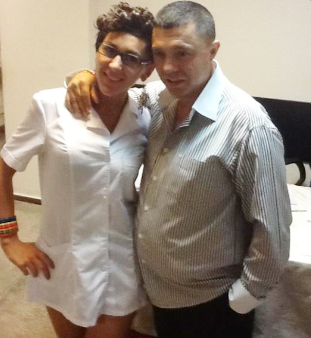 Nicolae Guta si amanta lui, Dana