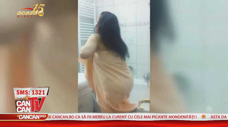 Cornelia Catanga, in ipostaze indecente acoperita doar de un prosop! Uite-o asa cum numai Padureanu o stia pana acum