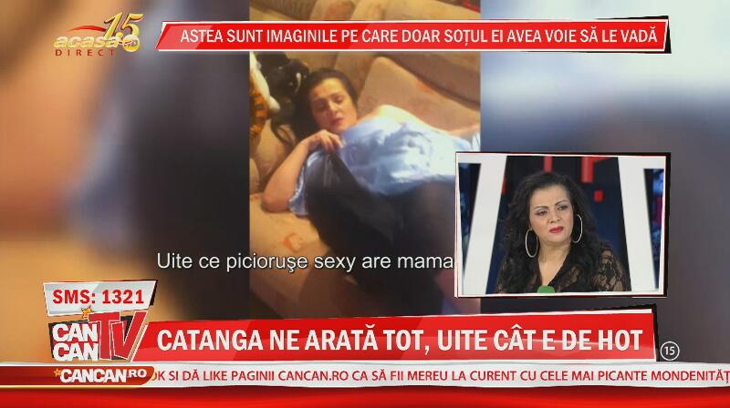Cornelia Catanga, in ipostaze indecente acoperita doar de un prosop! Uite-o asa cum numai Padureanu o stia pana acum