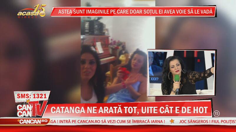 Cornelia Catanga, in ipostaze indecente acoperita doar de un prosop! Uite-o asa cum numai Padureanu o stia pana acum