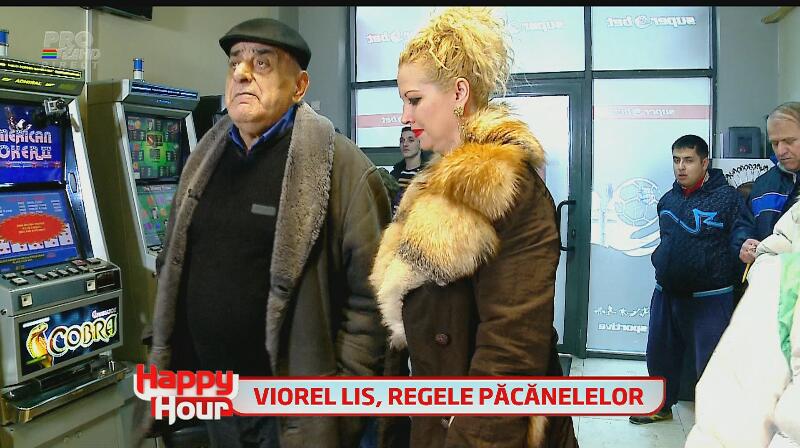 Farsă de zile mari pentru Viorel Lis! Uite-l cum aproape ia la bătaie o angajată dintr-o sală de jocuri de noroc!
