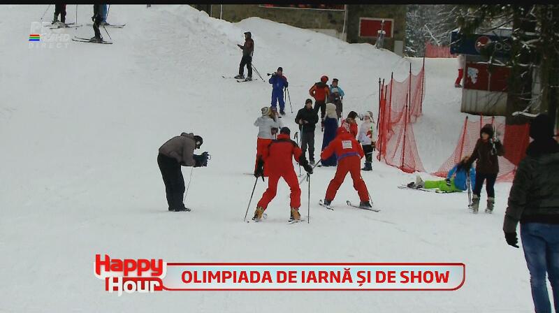 Haos pe partia de schi cu Palade, Ţociu, Jasmine şi Cocuţa! Imagini de senzaţia cu gaşca veselă pe pârtie!