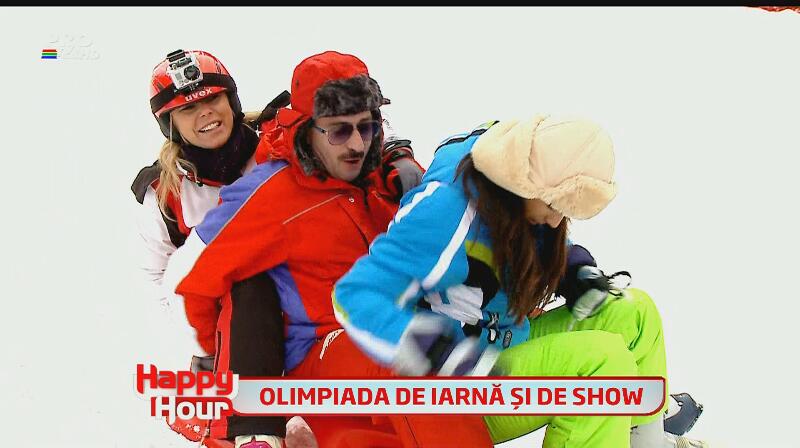 Haos pe partia de schi cu Palade, Ţociu, Jasmine şi Cocuţa! Imagini de senzaţia cu gaşca veselă pe pârtie!