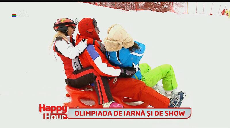 Haos pe partia de schi cu Palade, Ţociu, Jasmine şi Cocuţa! Imagini de senzaţia cu gaşca veselă pe pârtie!