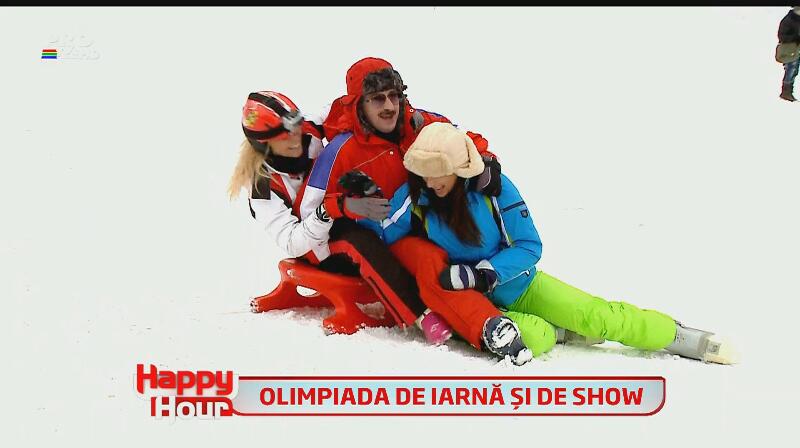 Haos pe partia de schi cu Palade, Ţociu, Jasmine şi Cocuţa! Imagini de senzaţia cu gaşca veselă pe pârtie!