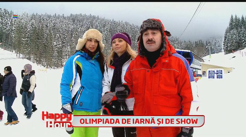 Haos pe partia de schi cu Palade, Ţociu, Jasmine şi Cocuţa! Imagini de senzaţia cu gaşca veselă pe pârtie!