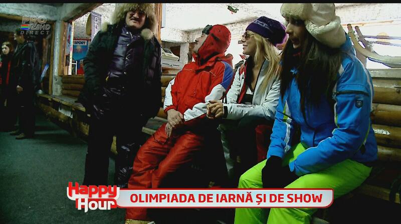Haos pe partia de schi cu Palade, Ţociu, Jasmine şi Cocuţa! Imagini de senzaţia cu gaşca veselă pe pârtie!