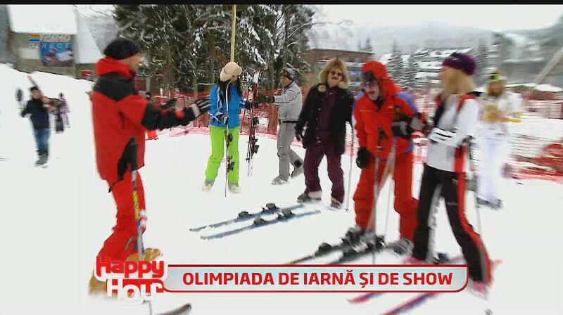 Haos pe partia de schi cu Palade, Ţociu, Jasmine şi Cocuţa! Imagini de senzaţia cu gaşca veselă pe pârtie!