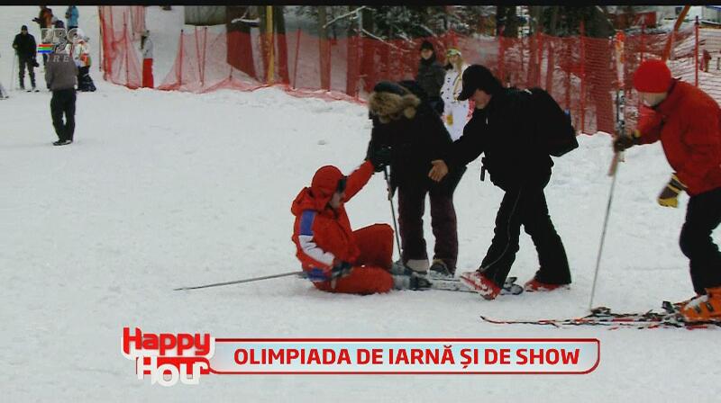 Haos pe partia de schi cu Palade, Ţociu, Jasmine şi Cocuţa! Imagini de senzaţia cu gaşca veselă pe pârtie!