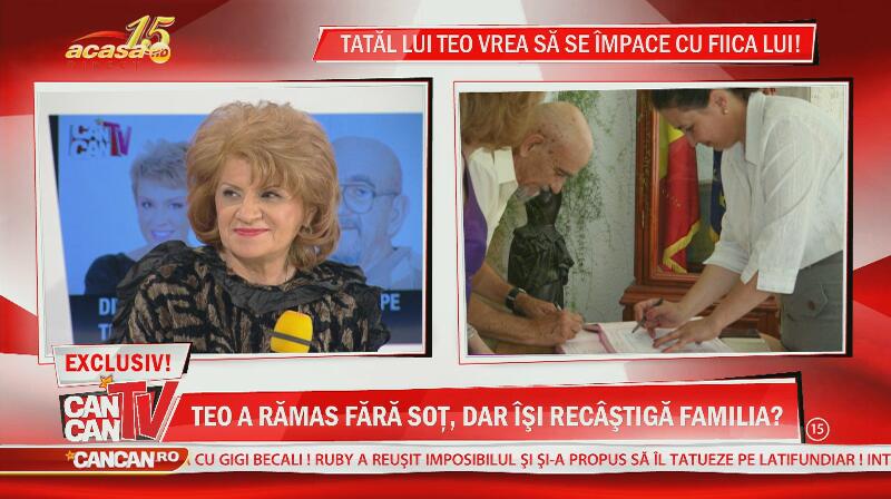 Tatăl lui Teo, declaraţii emoţionante la CANCAN TV pentru fiica lui: