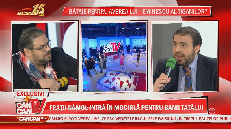 Fraţii Nămol continuă scandalul la CANCAN TV! Marinică: